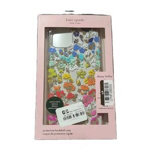 Nn4N Kate‎ Spade New York Apple iPhone 14 Plus Floral Protective Hardshell Case